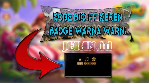 Kode Bio FF Keren Badge Warna Warni