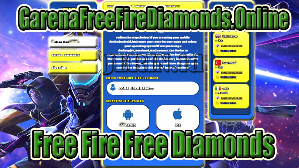 Garena Free Fire Free Diamonds
