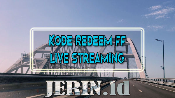 Kode Redeem FF Live Streaming di Acara Anniversary 4 TH Free Fire